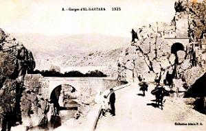 El-Kantara - Les Gorges - 1925